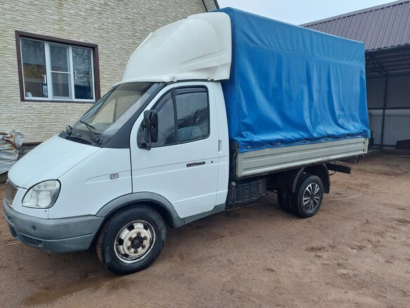 2004 ГАЗ ГАЗель (3302), белый, 525000 рублей