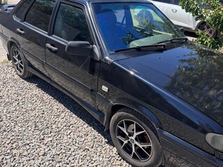 2007 Lada (ВАЗ) 2115, чёрный, 130000 рублей, вид 5