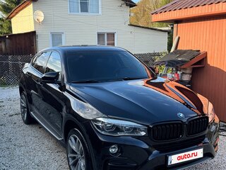 2016 BMW X6 30d II (F16), чёрный, 3959000 рублей, вид 4