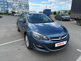 2013 Opel Astra J Рестайлинг, синий, 895000 рублей, вид 3