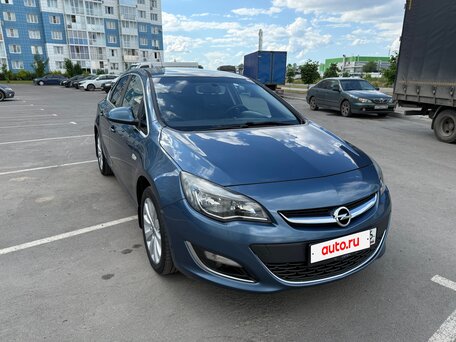 2013 Opel Astra J Рестайлинг, синий, 895000 рублей, вид 3
