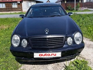 2000 Mercedes-Benz CLK-Класс 230 I (W208) Рестайлинг, чёрный, 500000 рублей, вид 1