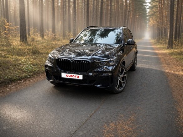 2019 BMW X5 40i IV (G05/G18), чёрный