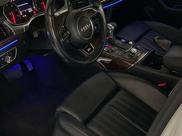 2013 Audi A6 IV (C7), белый, 2200000 рублей - вид 8