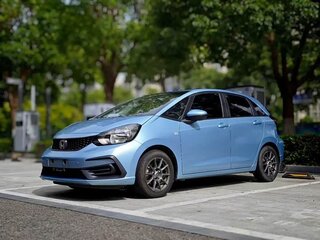 2022 Honda Fit IV Рестайлинг, синий, 850555 рублей, вид 1