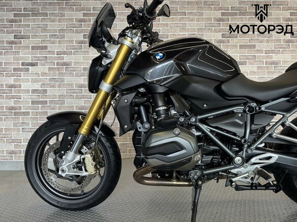 2015 BMW R 1200 R, чёрный, 925000 рублей - вид 12