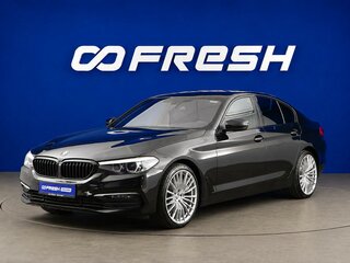 2020 BMW 5 серии 520d xDrive VII (G30/G31/G38), чёрный, 3149050 рублей, вид 5
