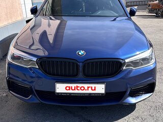 2018 BMW 5 серии 530i xDrive VII (G30/G31/G38), синий, 3300000 рублей, вид 2