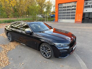 2019 BMW 7 серии Long 740Ld xDrive VI (G11/G12) Рестайлинг, чёрный, 7890000 рублей, вид 1