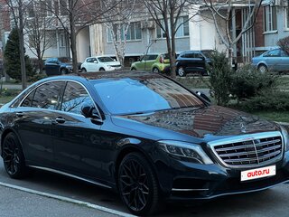 2013 Mercedes-Benz S-Класс 500 Long VI (W222, C217), чёрный, 2550000 рублей, вид 1