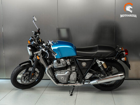 2022 Royal Enfield Interceptor 650, синий, 464356 рублей, вид 4