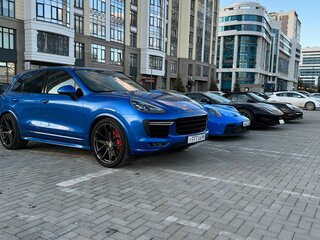 2016 Porsche Cayenne GTS II Рестайлинг (958), синий, 4600000 рублей, вид 1