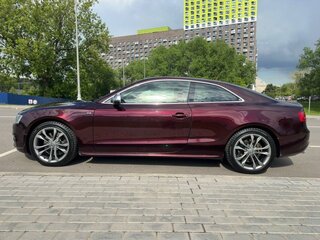 2008 Audi S5 I (8T), красный, 1400000 рублей, вид 2