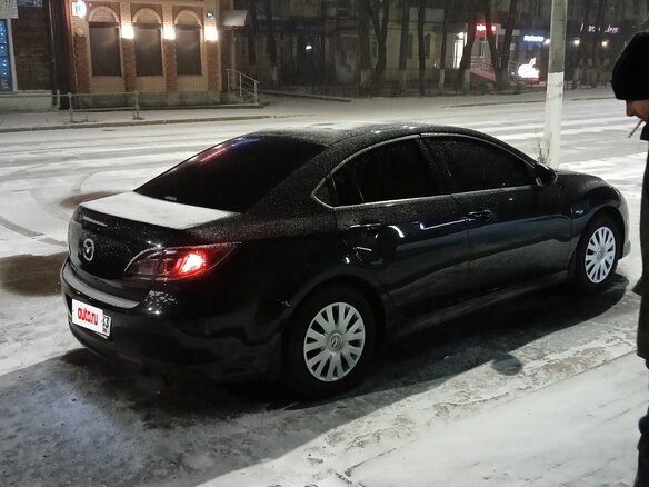 2012 Mazda 6 II (GH) Рестайлинг, чёрный, 800000 рублей - вид 6