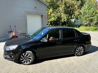 2024 Lada (ВАЗ) Granta Sportline I Рестайлинг, чёрный, 870000 рублей, вид 2