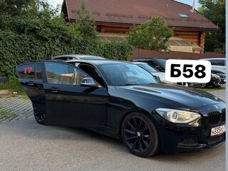 2012 BMW 1 серии 118i II (F20/F21), чёрный, 2600000 рублей, вид 1