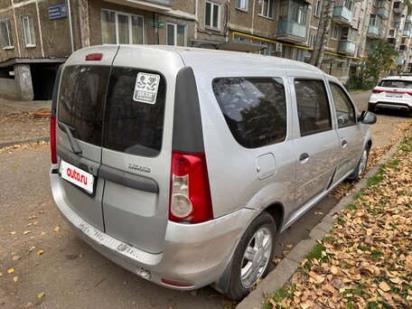 2014 Lada (ВАЗ) Largus I, серебристый, вид 5