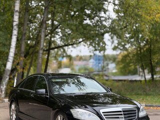 2007 Mercedes-Benz S-Класс 350 Long V (W221), чёрный, 1200000 рублей, вид 3