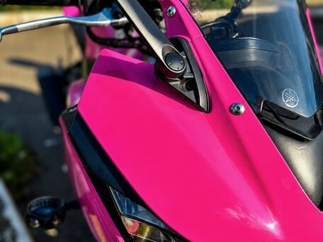 2015 Yamaha YZF-R3, розовый, 380000 рублей, вид 3