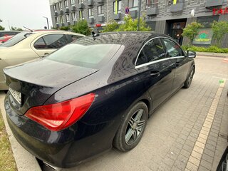 2014 Mercedes-Benz CLA 200 I (C117, X117), фиолетовый, 1300000 рублей, вид 2