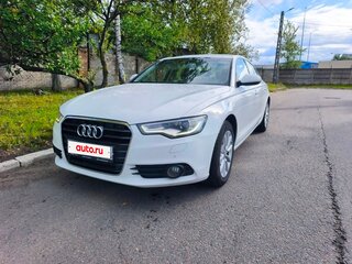 2011 Audi A6 IV (C7), белый, 1490000 рублей, вид 1