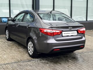 2014 Kia Rio III, серый, 890000 рублей, вид 3