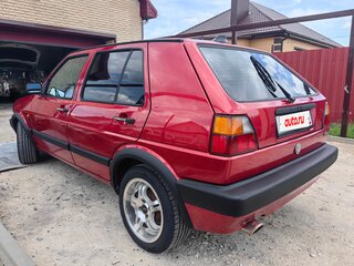 1990 Volkswagen Golf II, красный, 400000 рублей, вид 3