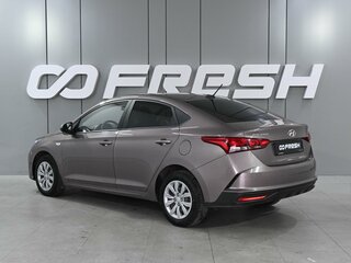 2021 Hyundai Solaris II Рестайлинг, коричневый, 1629000 рублей, вид 2
