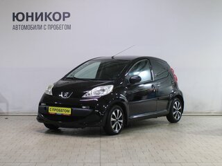 2007 Peugeot 107 I, чёрный, 309000 рублей, вид 1