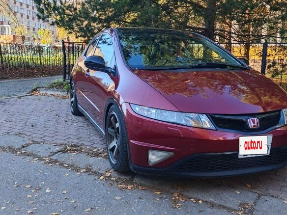 2008 Honda Civic AMT VIII Рестайлинг, красный, 920000 рублей - вид 11