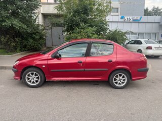 2009 Peugeot 206, красный, 270000 рублей, вид 4