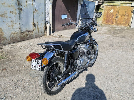 2008 Kawasaki W 650, чёрный, 400000 рублей, вид 3
