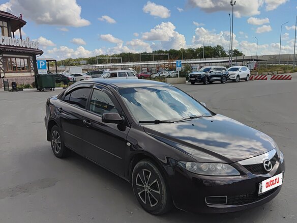 2006 Mazda 6 I (GG) Рестайлинг, пурпурный, 450000 рублей - вид 1