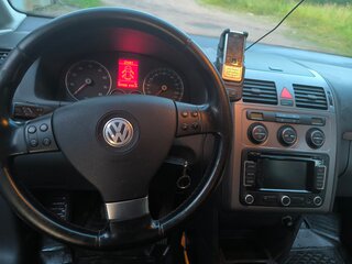 2009 Volkswagen Touran I Рестайлинг, чёрный, 380000 рублей, вид 5