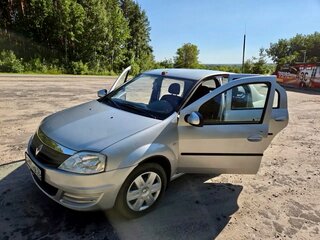2013 Renault Logan I Рестайлинг, серый, 850000 рублей, вид 1