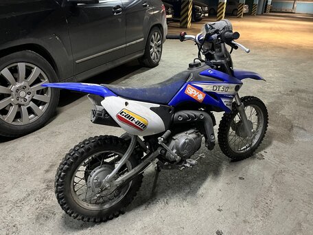 2010 Yamaha TT-R110, синий, 230000 рублей, вид 3