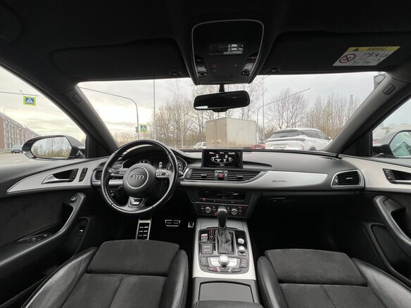 2015 Audi A6 IV (C7) Рестайлинг, чёрный - вид 32