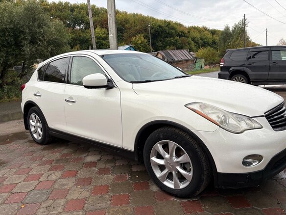 2009 Infiniti EX EX35 5-speed I (J50), белый, 999999 рублей - вид 2