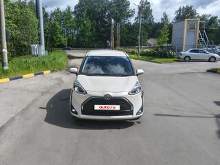 2018 Toyota Sienta II Рестайлинг, белый, 1500000 рублей, вид 2