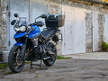 2015 Triumph Tiger 800, синий, 800000 рублей - вид 6