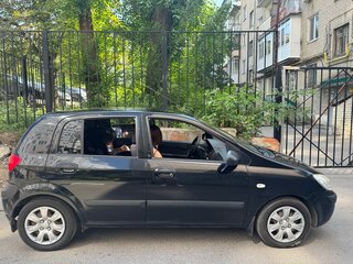 2007 Hyundai Getz I Рестайлинг, чёрный, 450000 рублей, вид 2
