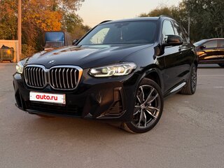 2021 BMW X3 30d xDrive III (G01) Рестайлинг, чёрный, 5555000 рублей, вид 3