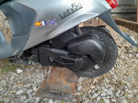 2010 Suzuki Lets 5, серебристый, 73000 рублей, вид 5