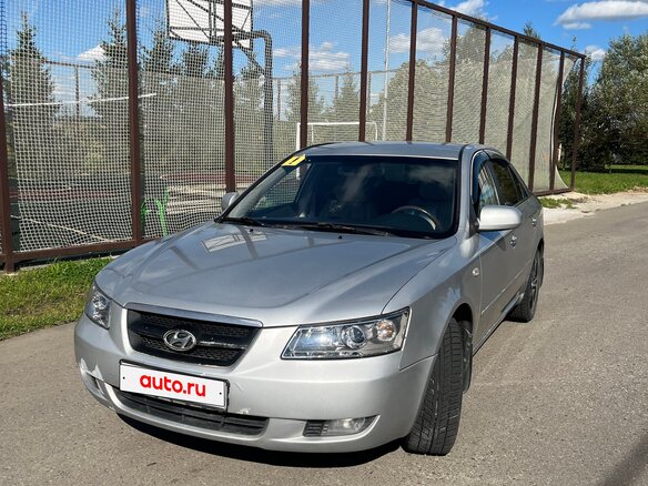 2005 Hyundai Sonata V (NF), серебристый, 430000 рублей - вид 1