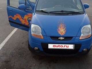 2007 Chevrolet Spark II, синий, 299000 рублей, вид 3