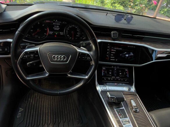 2019 Audi A6 45 TFSI V (C8), синий, 4000000 рублей - вид 13