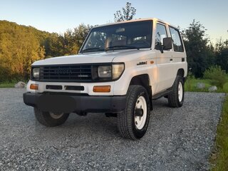 1993 Toyota Land Cruiser 70 Series, белый, 1900000 рублей, вид 1