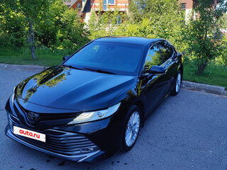 2020 Toyota Camry VIII (XV70) Рестайлинг, чёрный, 3350000 рублей, вид 1