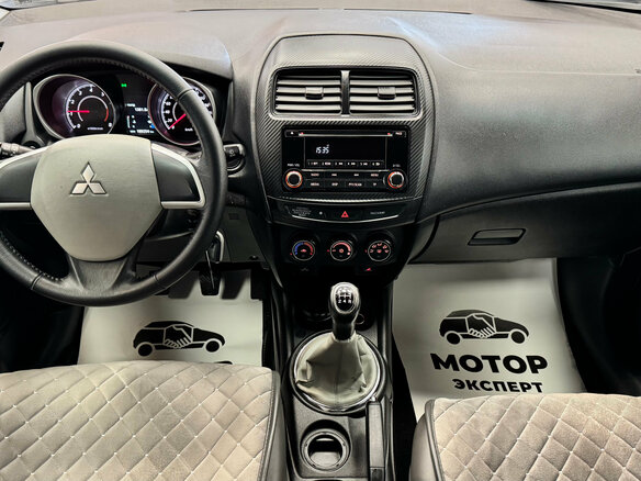 2014 Mitsubishi ASX I Рестайлинг, белый - вид 9