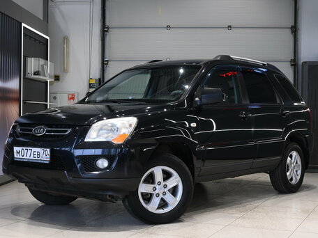 2009 Kia Sportage II Рестайлинг, чёрный, 759000 рублей, вид 3